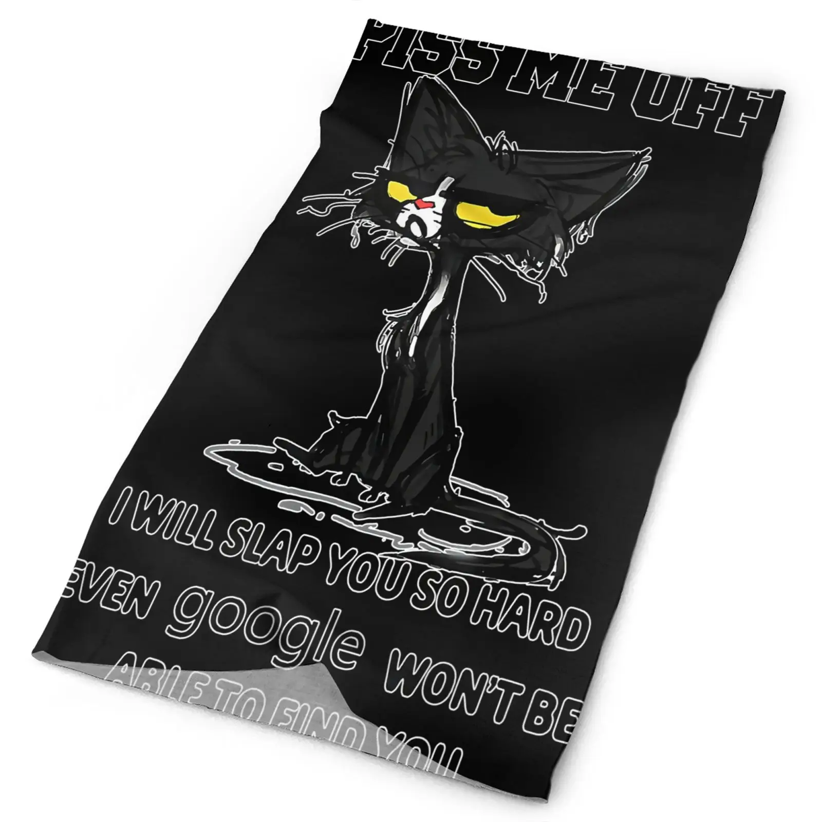 

Piss Me Off I Will Slap 989 Men's Bandana Mask Ski Tactic Scarf Tactical Accessories Neck Warmer Mask Ski Bandana Hunting Mask