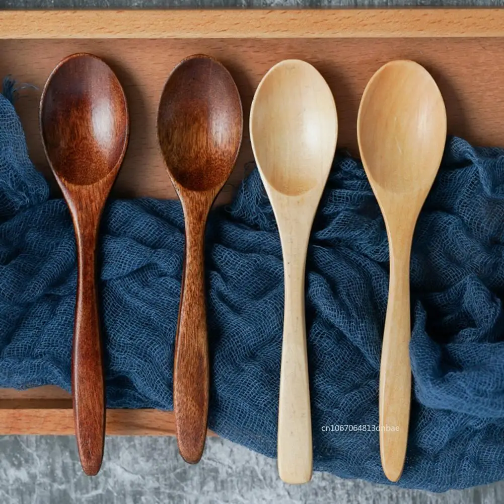 Деревянная ложка для смешивания кофе