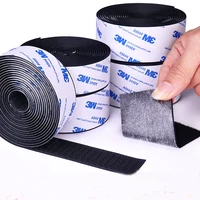1m self adhesive velcro tape super glue hooks and loops fastener stickers for mat carpet anti slip cable ties sewing accessories