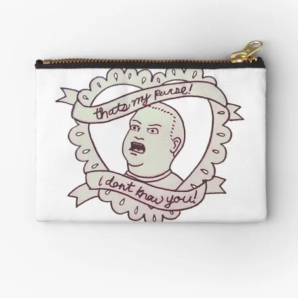 

Thats My Purse I Do Not Know You Hear Zipper Pouches Underwear Money Key Cosmetic Women Pocket Panties Men Wallet Pure Bag