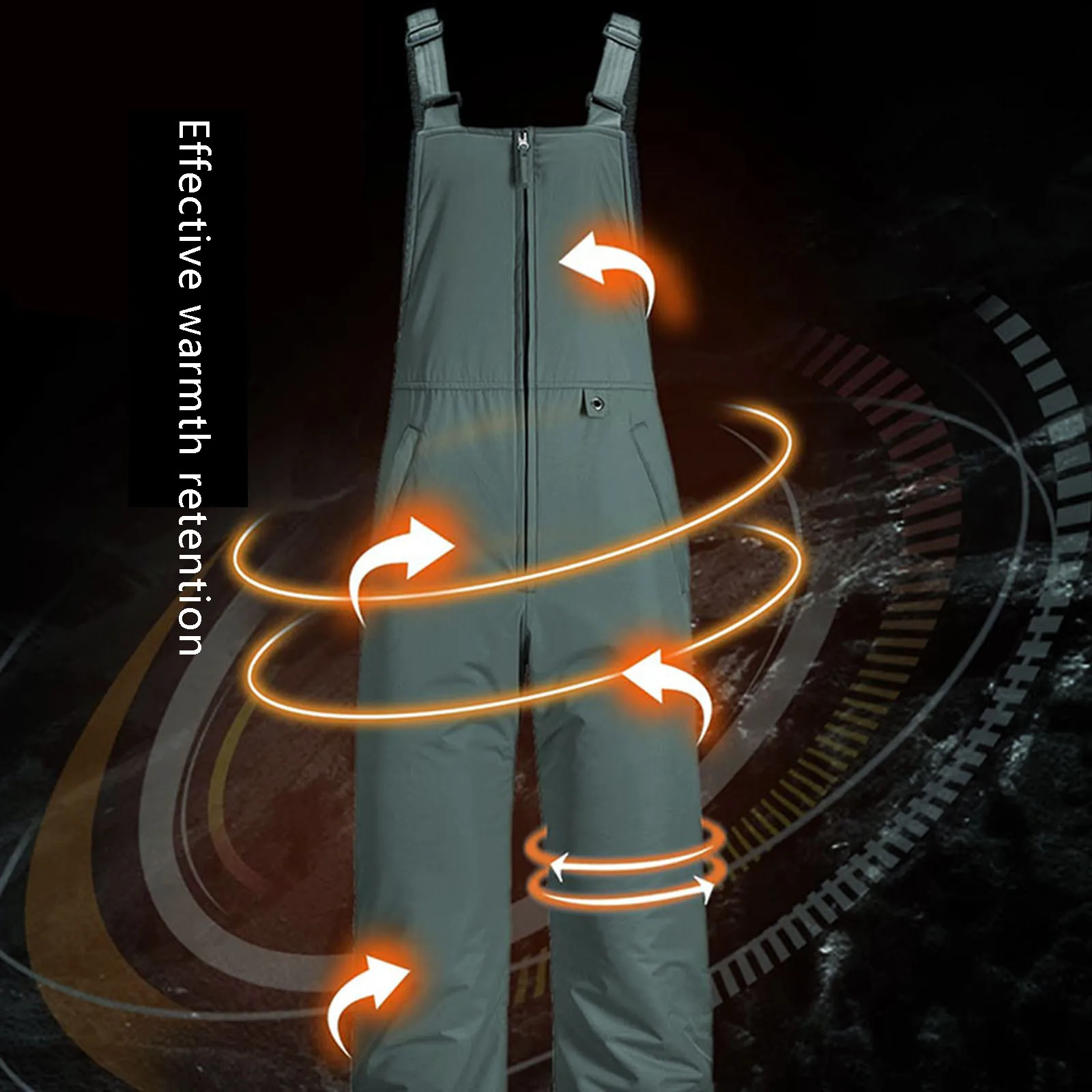 Водонепроницаемый женский комбинезон зимний без рукавов