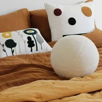 35cm nordic ball shaped stuffed plush pillow bed lounge bench sofa seat cushion soft throw drop toy elastic gift home decor