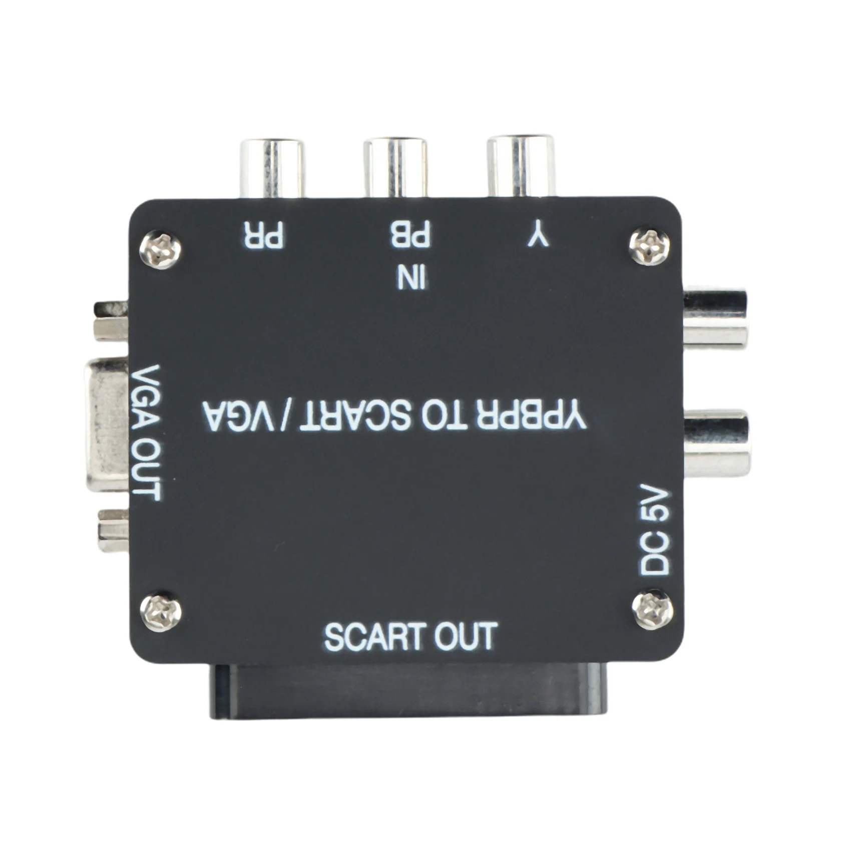 YUV TO RGBS YPBPR to SCART VGA Component Transcoder Converter Игровая консоль Color Difference