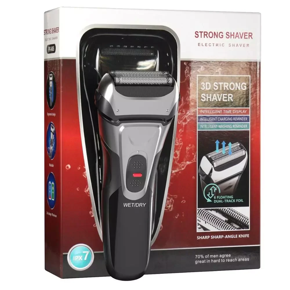 

Professional shaver rechargeable powerful shaver for men 3D washable electric Razor wet dry face beard shaving machine