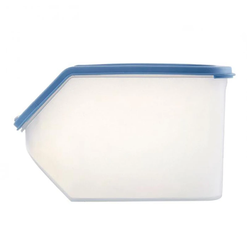 Dried Food Storage Sealed Box With Measuring Cup Plastic Kitchen Cereal Flour Rice Bean Grain Container Organizer-Pink | Дом и сад