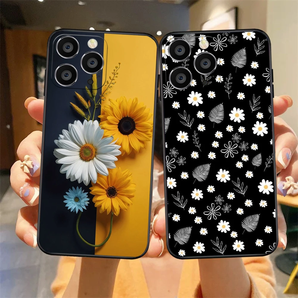 Противоударный чехол для телефона iPhone 15 16 Pro Max Plus SE матовый мягкий черный с