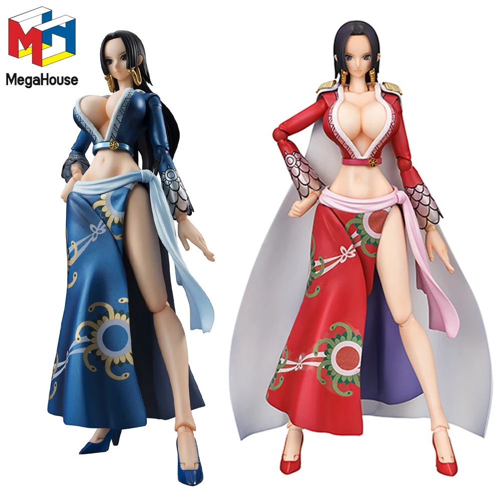 

Оригинальная фигурка боа хэнкока MegaHouse VAH One Piece, аниме модель, коллекционная оригинальная игрушка в коробке, кукла, праздничный подарок