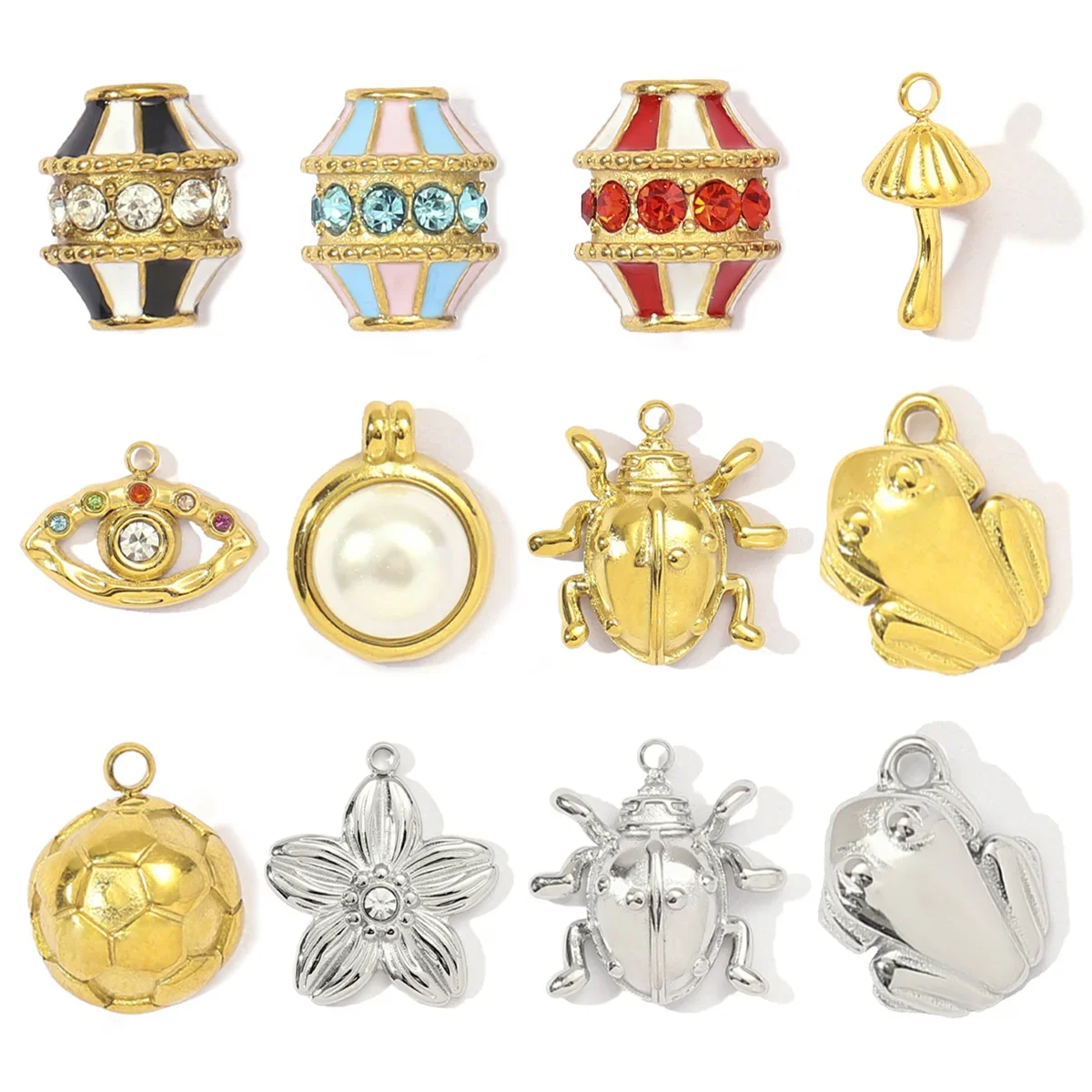 3 шт. Vni и Mia французское ожерелье из нержавеющей стали с изображением сглаза