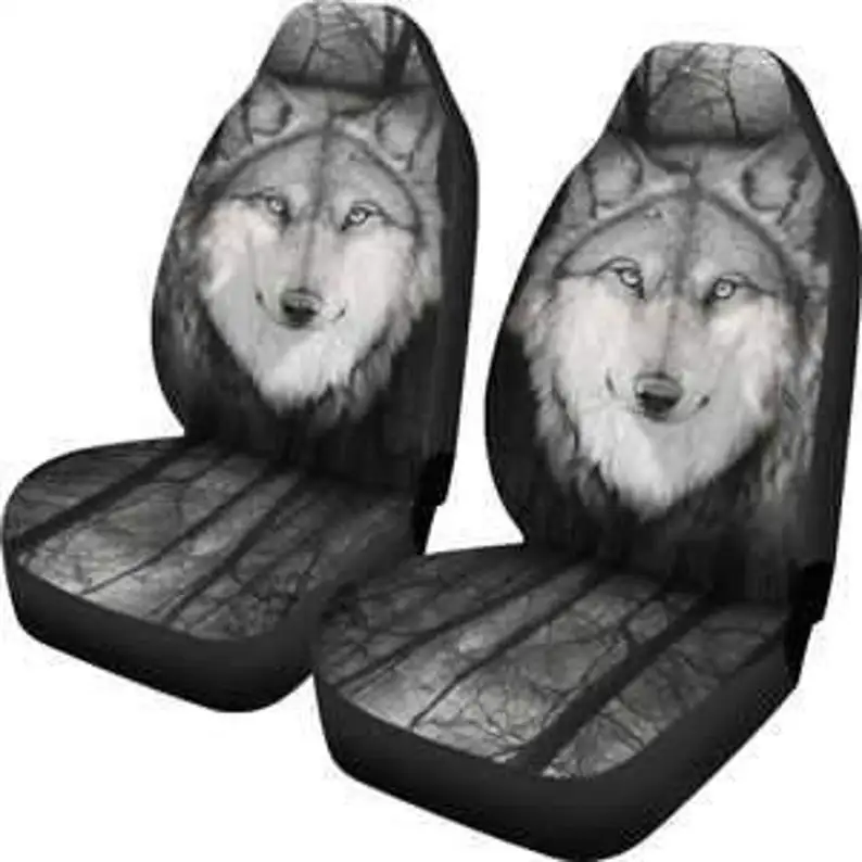 

Silver Wolf Car Seat Covers