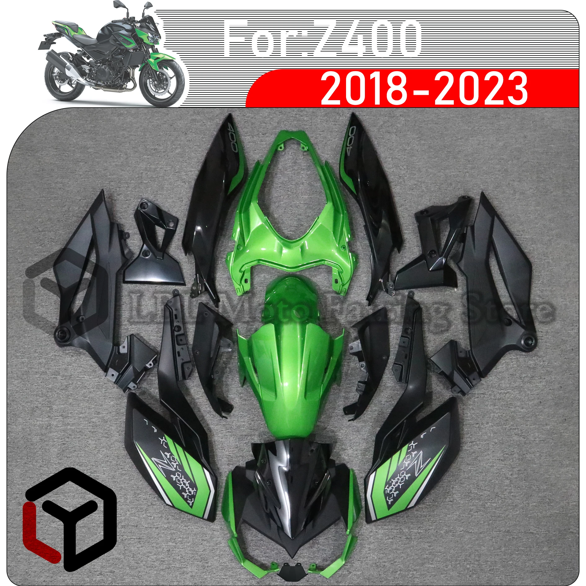 Для KAWASAKI Z 400 Z400 2018 2019 2020 2021 2022 2023 мотоциклетные Обтекатели литьевая форма