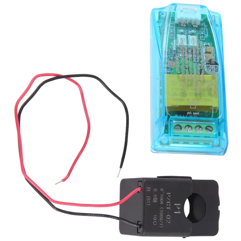 Peacefair PZEM-004T 3 0 Версия TTL Modbus-RTU измеритель мощности кВтч переменного тока