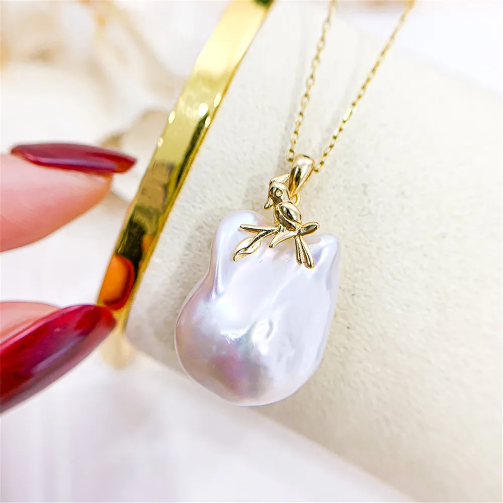 Купи S925 Sterling Silver Pearl Pendant Settings Blank/Base For DIY Pendant Jewelry Making Accessories Suitable for 12-16mm Bead за 252 рублей в магазине AliExpress