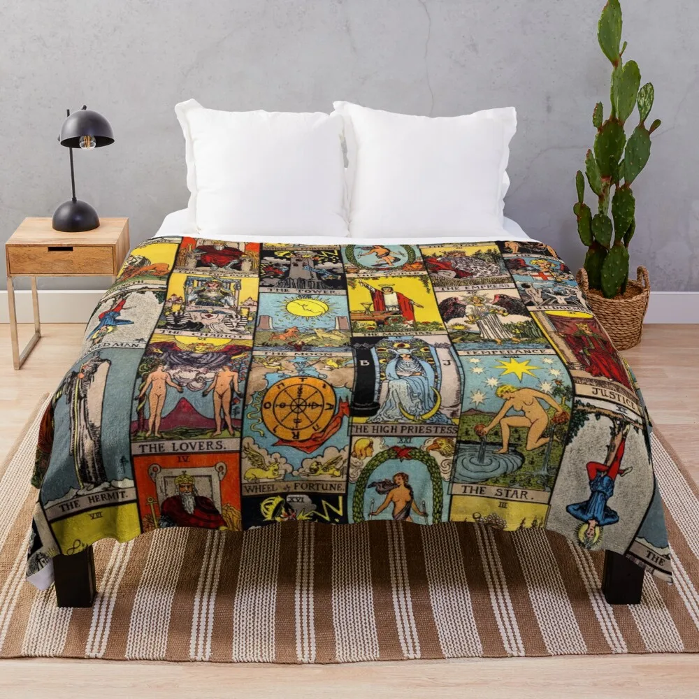 

Мажорное одеяло из Таро, ворсистое одеяло, ворсистое одеяло, роскошный бренд