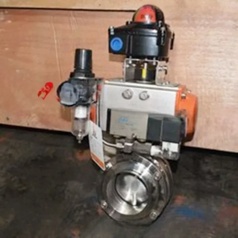 Пневматический дроссельный клапан D681X Dn19