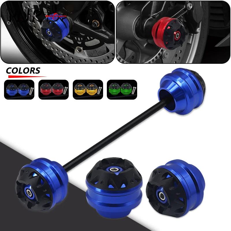 

Motorcycle Front & Rear Axle Fork Wheel Crash Slider Cap Falling Protector Pad For YAMAHA Tracer 700/GT Tracer 900/GT 2014-2024