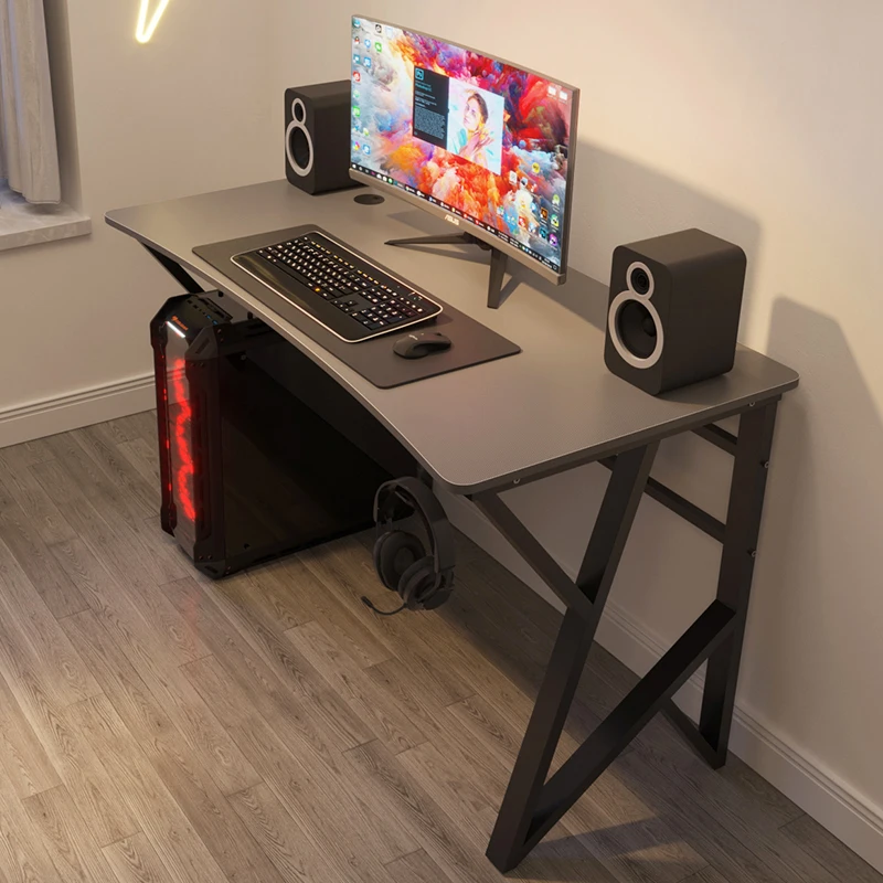 Foldable computer desktop desk simple home bedroom desk simple modern student writing desk rental small desk