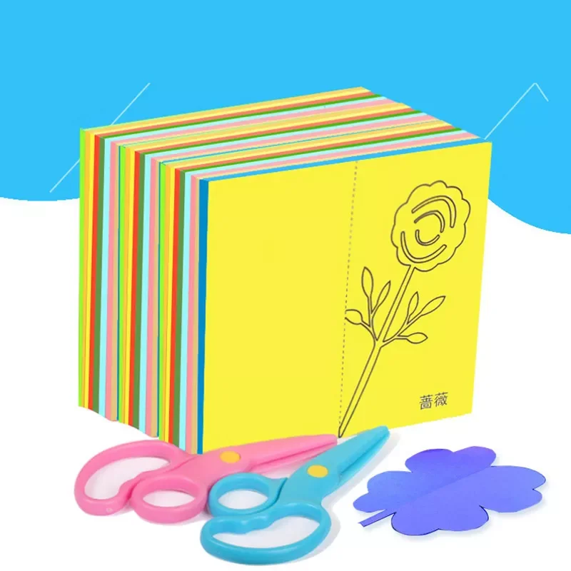 

Non-woven diamond Crown Creative Flowers Stars Patterns Kindergarten Art Children DIY Craft Toys Party birthday Crown Gift