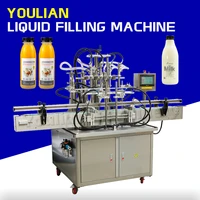 yt4t automatic 246 heads liquid filler cooking olive oil beverage coffee juice wine bottling filling machine production line