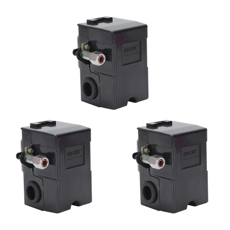 

Переключатель воздушного компрессора универсальный, 95-125 Psi, 3 шт.