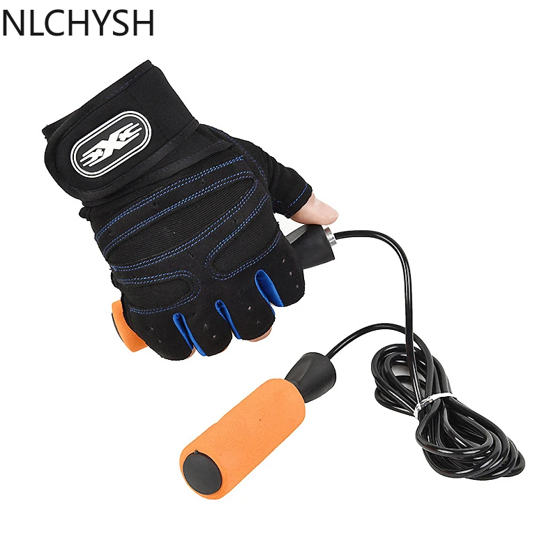 

Gym Gloves Fitness Half-Finger Non-slip Horizontal Bar Dumbbells Mechanical Weightlifting Breathable Wear-resistant Wrist Glove