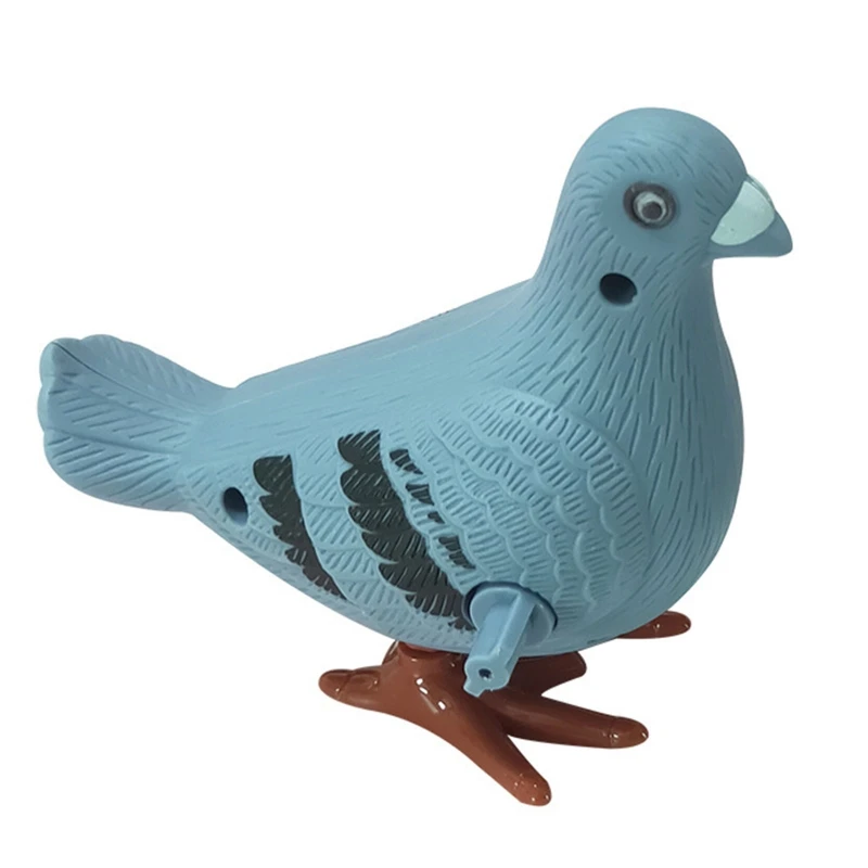 

B2EB Wind-up Toys Jumping for Pigeon Toy Clockwork Simulation Spring Bird Toy Table Decoration Kids Adult Nostalgic Collectio