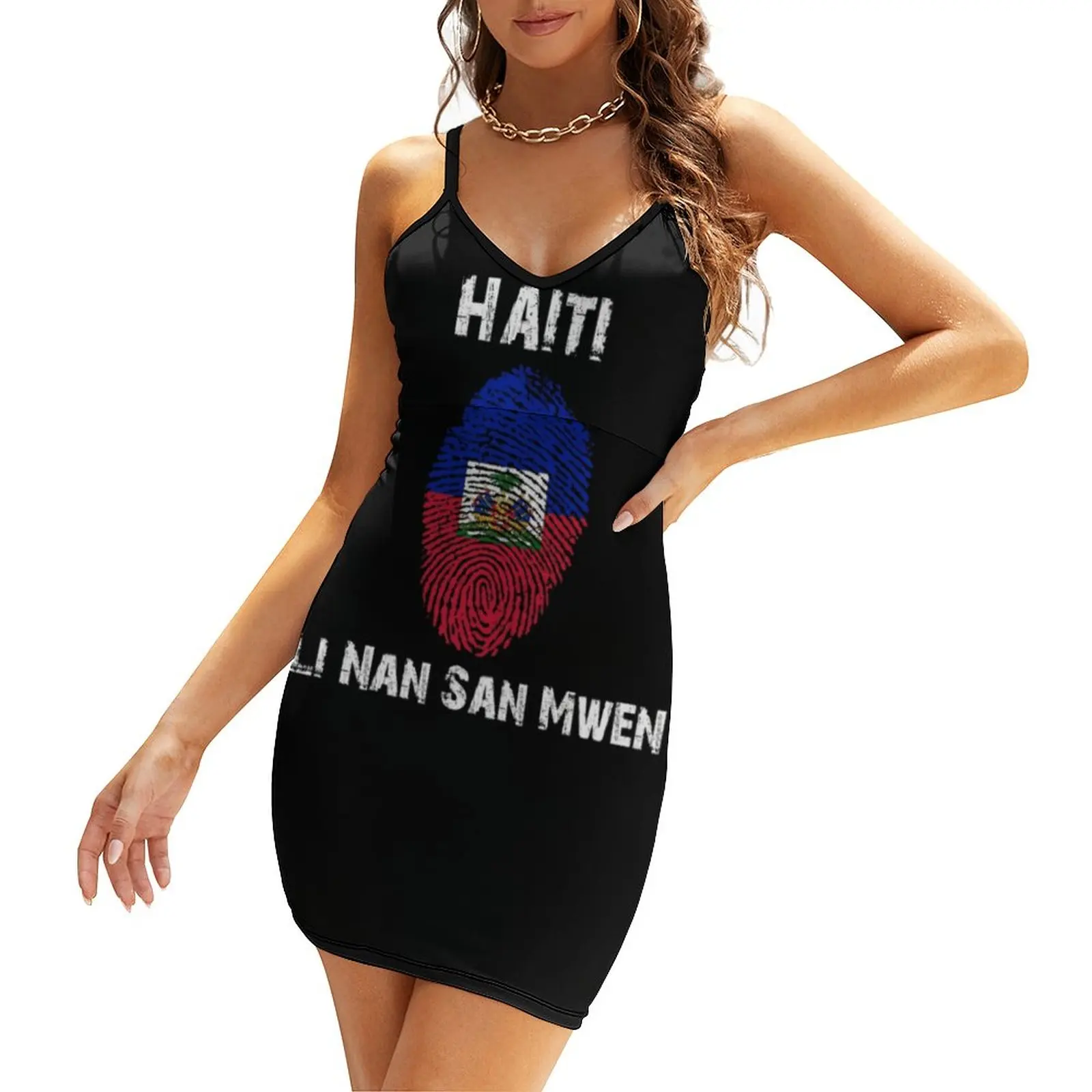 Гаити Li Nan San Mwen с идентификацией по отпечатку пальца уникальное Сексуальное