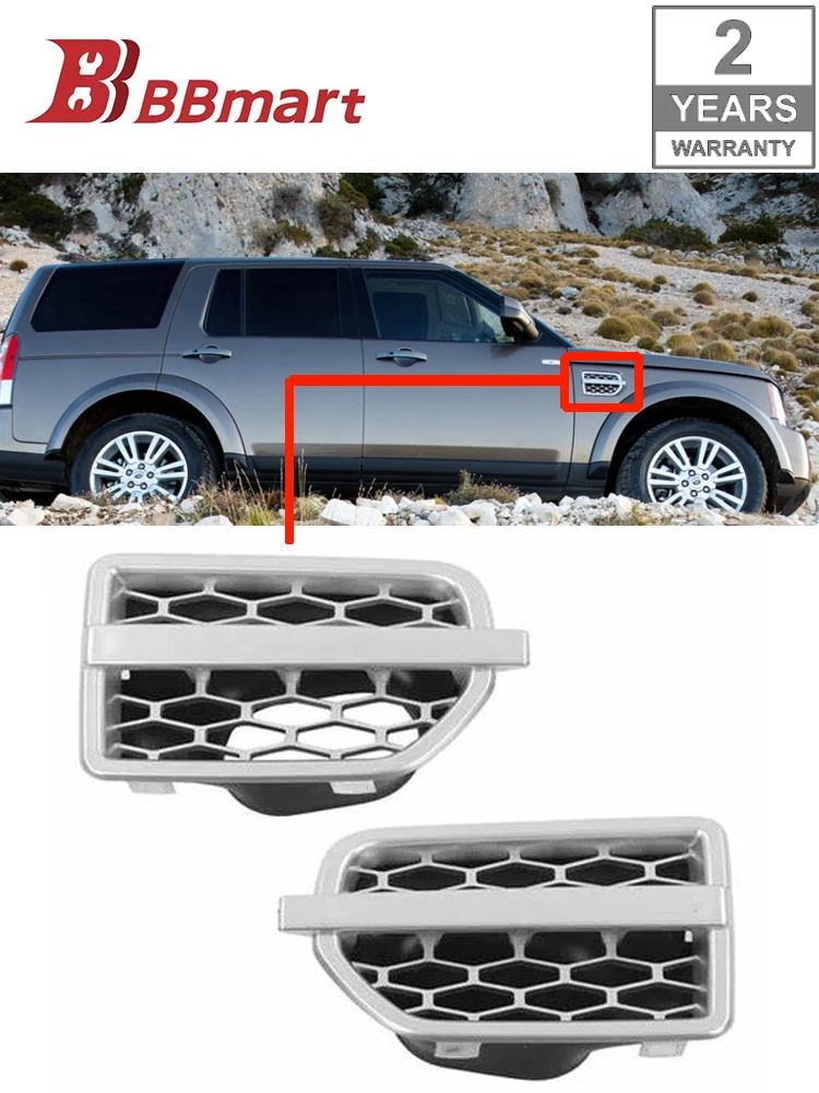 LR 023733 023734 BBmart R L глянцевый черный ABS воздухозаборник вентиляционные отверстия