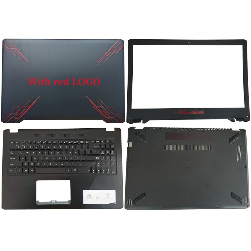 

Новый чехол для ноутбука, задняя крышка ЖК-дисплея/Передняя панель/Упор для рук/Нижняя крышка для ASUS YX570 X570 YX570Z YX570ZD YX570UD FX570UD