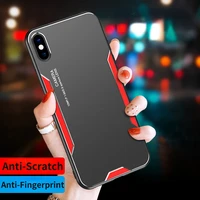luxury hard metal case for iphone 11 pro xs max x xr 8 7 6 s 6s plus unique mobile phone cover back shell shockproof bumper hood