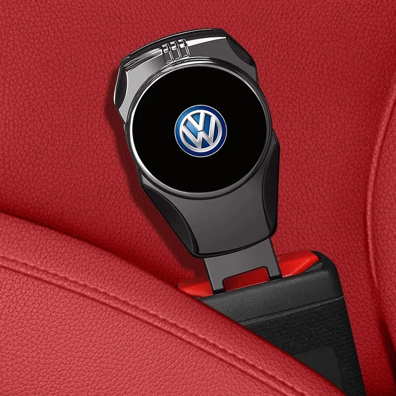 

Зажим для автомобильного ремня безопасности, удлинитель, замок ремня безопасности, пряжка, заглушка для Volkswagen VW R Rline Jetta Touran Golf MK4 Passat Tiguana L