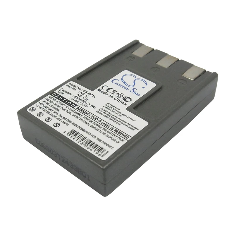 

CameronSino Battery for Canon Digital IXUS 200a Digital IXUS 300 Digital IXUS 300a Digital IXUS 320 Polaroid PR-100DG NB-1L