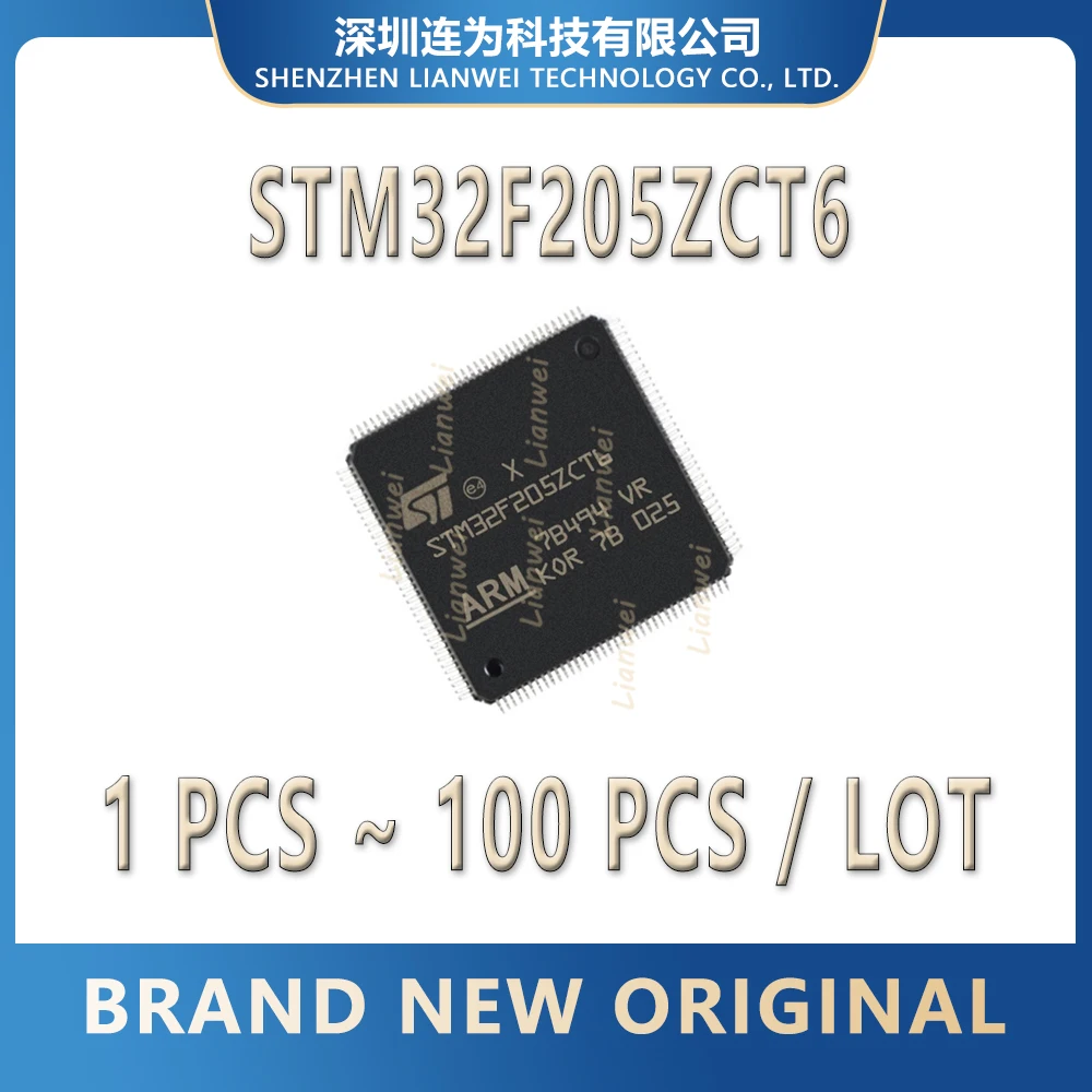 STM32F205ZCT6 STM32F205ZC STM32F205 STM32F STM32 STM IC MCU Chip LQFP-144