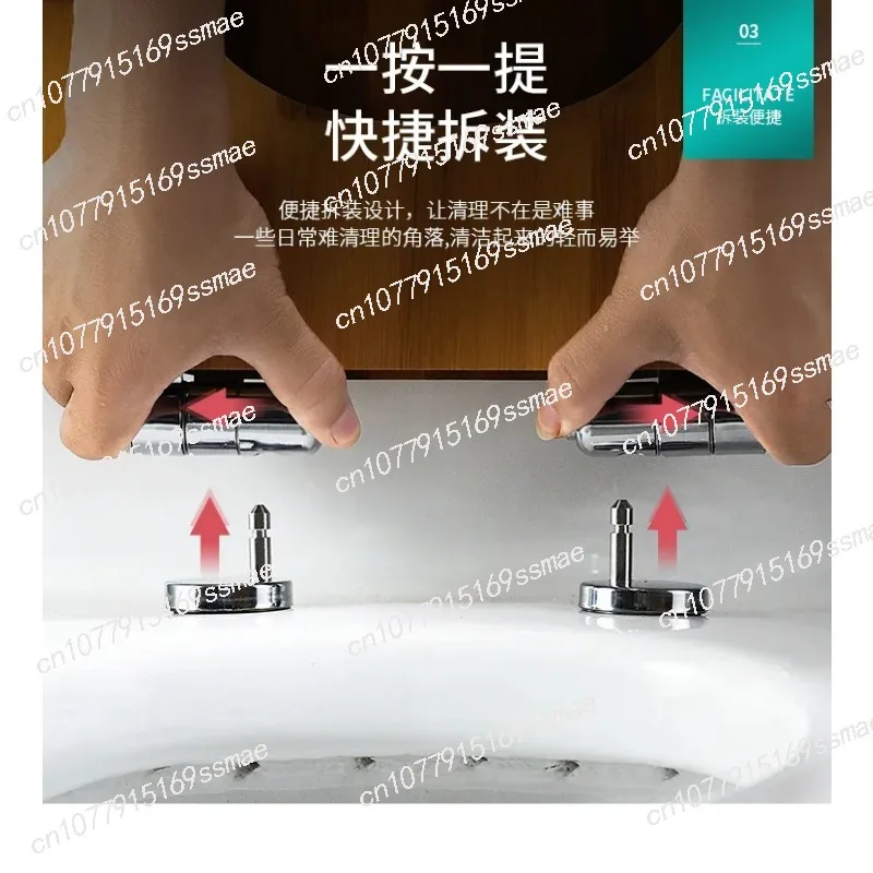 Крышка унитаза бытовая утолщенная деревянная крышка из массива дерева