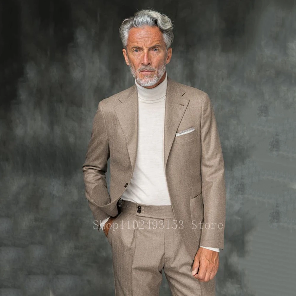 Рисунок 3 - Мужской костюм с отложным воротником