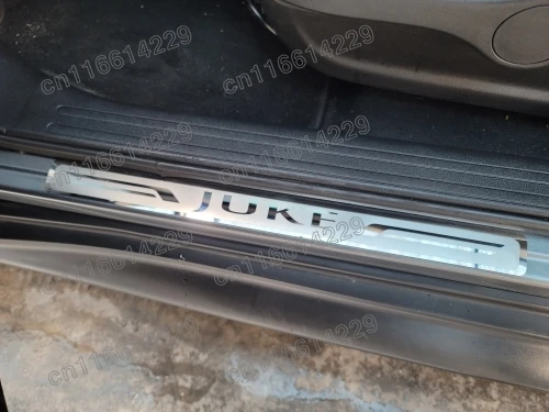 

Car Door Sill Scuff Plate Cover Trim Car Accessories for Nissan JUKE 2010 2011 2012 2013 2014 2015 2016 2017 2018 2019 2020 ju2