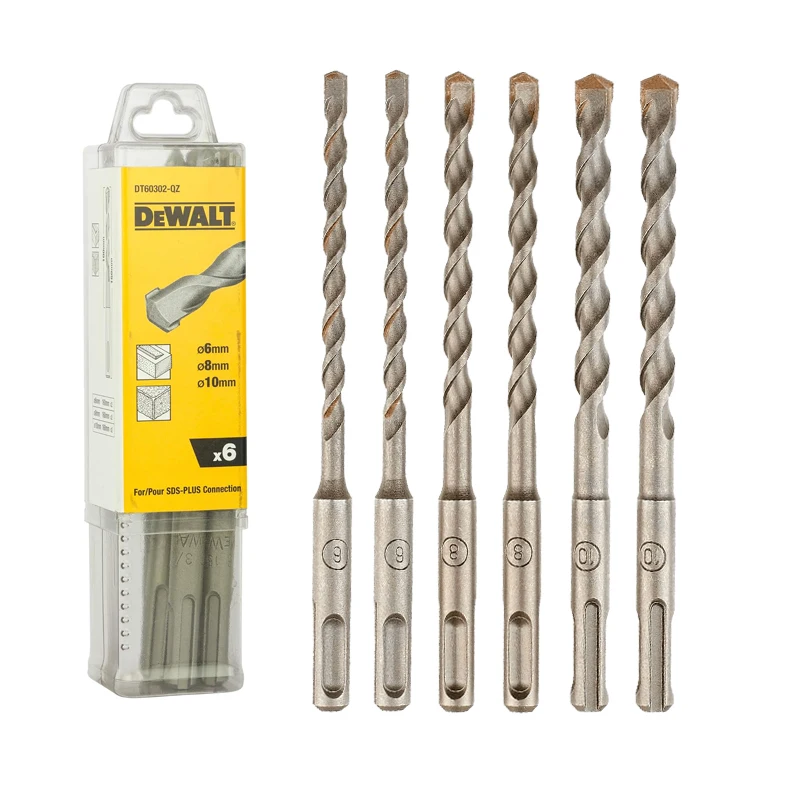 

DEWALT DT60302 набор сверл SDS-plus 6 шт.