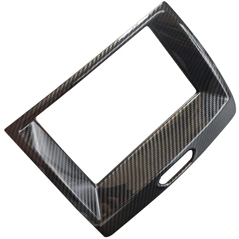 

3X For Ford Ranger Everest Endeavor 2015+ Carbon Fiber Inner Center Navigation Cover Trim Frame Decorator