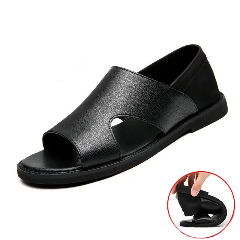 

2022 New Summer Men Open-toed Sandals Trend Outdoor Beach Shoes Fashion Male Slippers Men's Sandalias Summer Men Casual Shoes