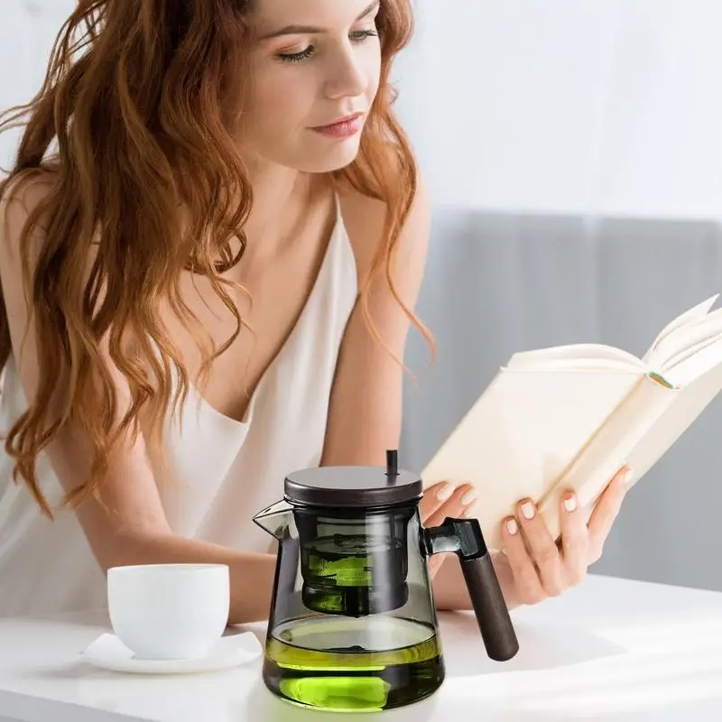 Чайник чайный с деревянной ручкой 750 мл