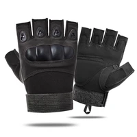 half finger tactical gloves for men women outdoor sports cycling bike protection training non slip breathable fingerless gloves