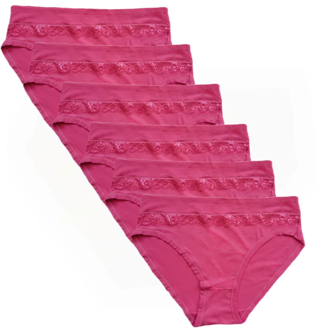Женские трусики большого размера женские из модала кружевные сексуальные