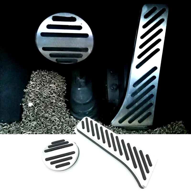 Автомобильные педали из нержавеющей стали гальмо-акселератор нескользящая