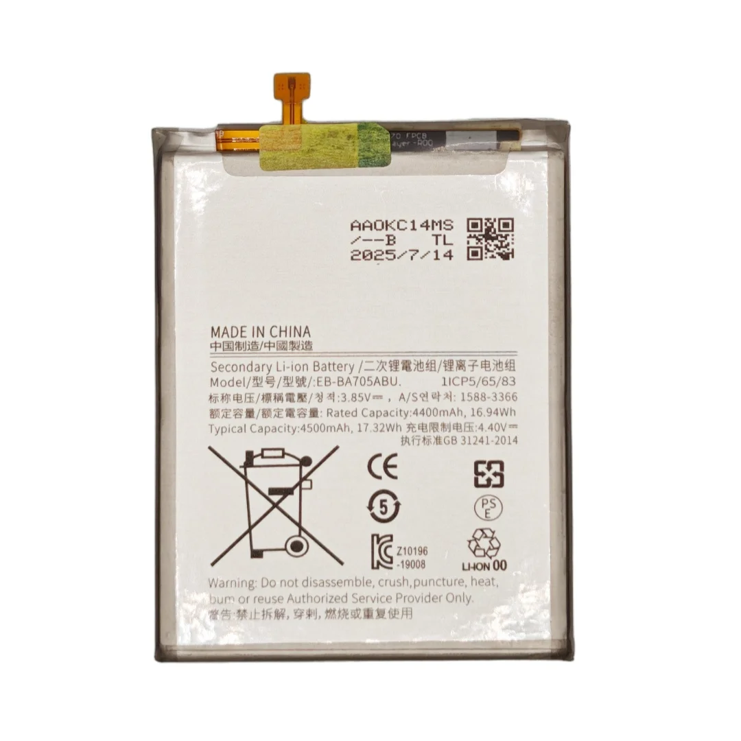 Фото 100% новый высококачественный сменный аккумулятор EB-BA705ABU 4500 мАч для SAMSUNG Galaxy A70 A705 SM-A705 A705FN SM-A705W + инструменты №2