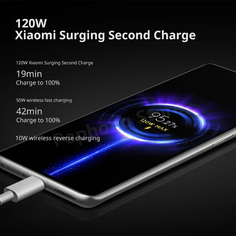 Ceny Globalny Rom Xiaomi 12S Pro Telefon Komórkowy 6.73 Cala 2K AMOLED 120Hz Elastyczny Wyświetlacz Snapdragon Gen 8 + Octa Core 120W ładowarka NFC