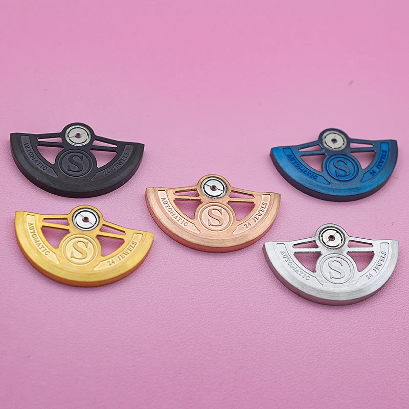 Mod Seiko Automatic Hammer Rotor Oscillating weight Metal S Hammer fit Seiko NH35 NH36 NH38 NH39 4R 6R Movement Replace Parts