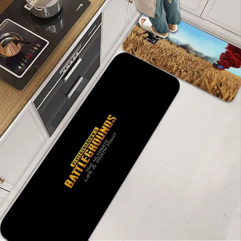 

PUBG Hallway Carpet Rectangle Anti-slip Home Soft Badmat Front Door Indoor Outdoor Mat Alfombra