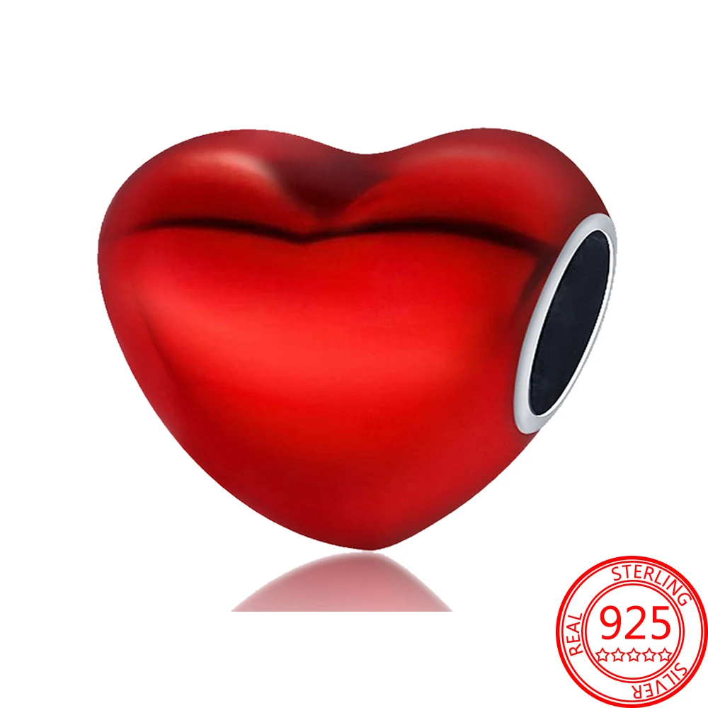 Рождественский подарок из настоящего серебра 100% пробы носки с красным яблоком и