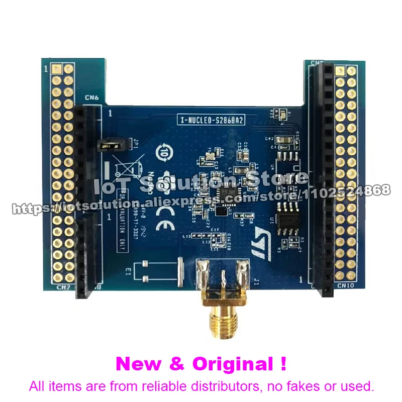 X-NUCLEO-S2868A2 Sub-1 GHz 868 MHz RF expansion board based on S2-LP radio for STM32 Nucleo (art.: 3920dade0c8ce) - 3920dade0c8ce