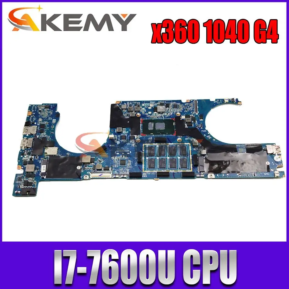 

FOR HP Elitebook X360 1040 G4 Laptop Motherboard I7-7600U 16GB 1040 G4 DA0Y0UMBAD0 SR33Z