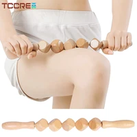 1pc wood therapy massage tools cellulite massager lymphatic drainage massager reduce cellulite increased lymphatic circulation